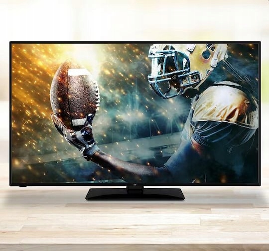 Dual UHD-Smart TV 50" Potrójny tuner 4K ANDROID DVB-T2/-C/-S2 NETFLIX WiFi