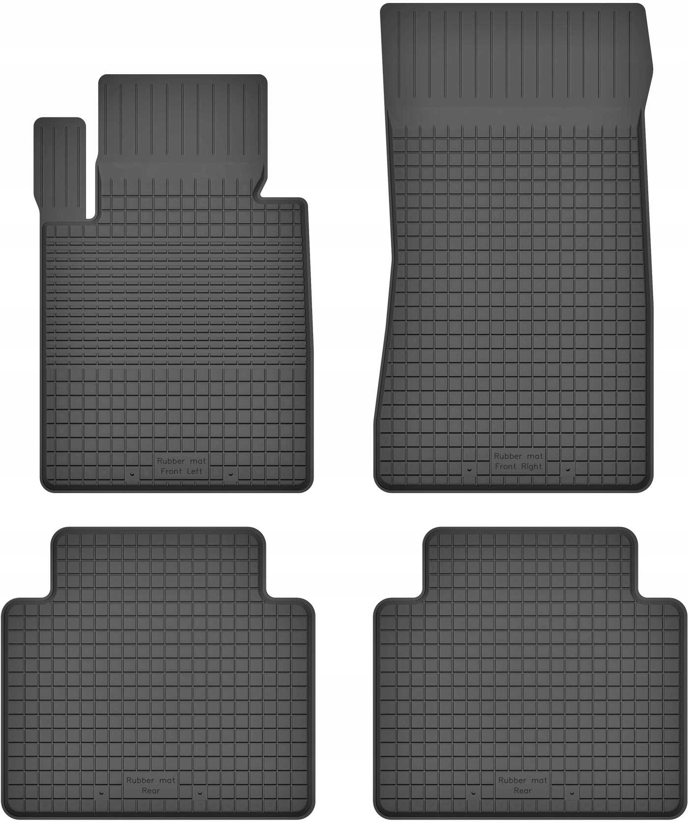

Dywaniki gumowe wycieraczki do Bmw 3 F30 11-18