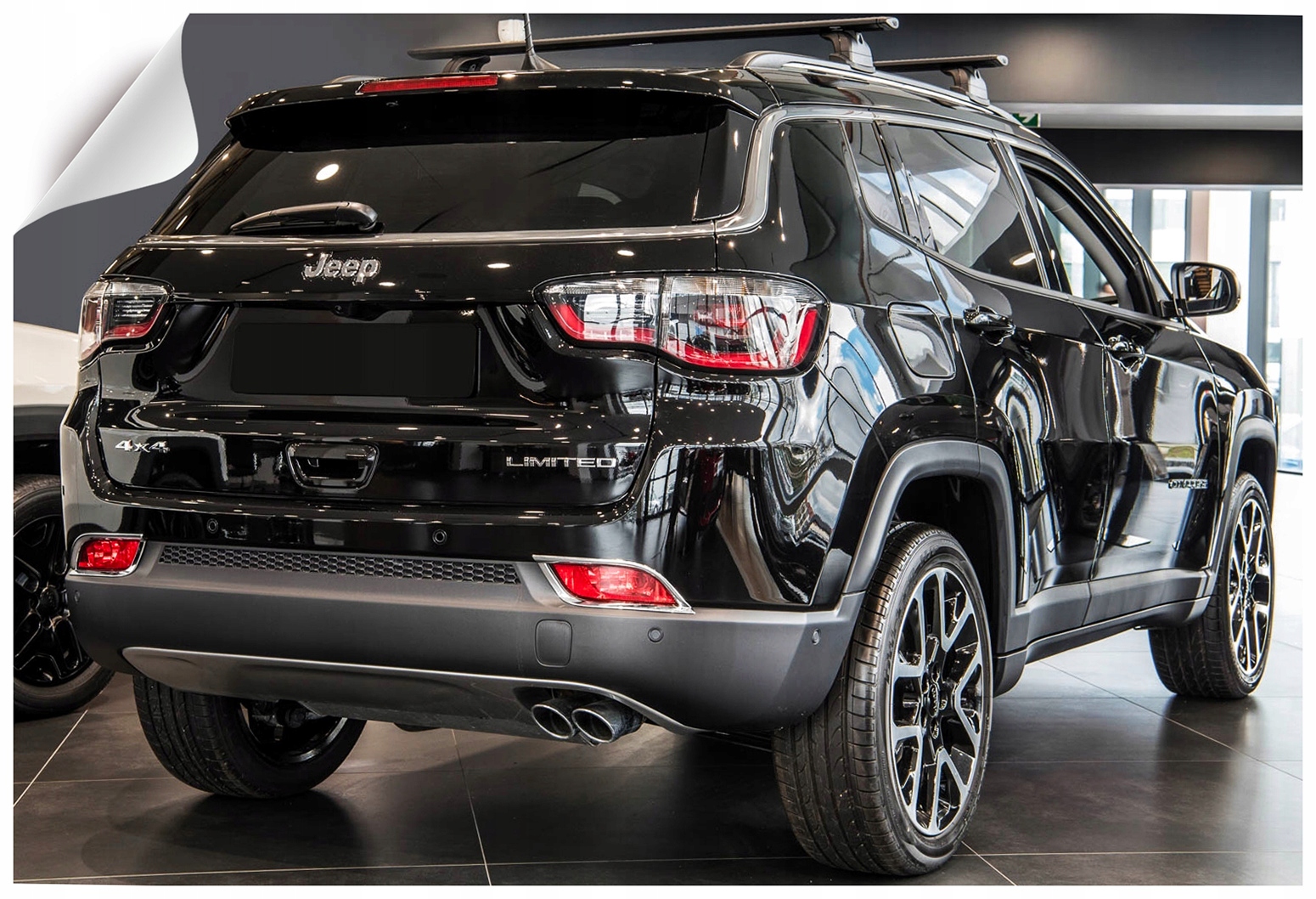 JEEP COMPASS 2017 OZDOBNE RAMKI HALOGENOW TYL Weight with packaging 1 kg