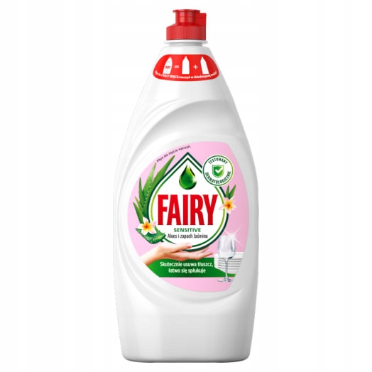 Levně 4x Fairy Sensitive Tekutý prostředek na mytí nádobí aloe a jasmín