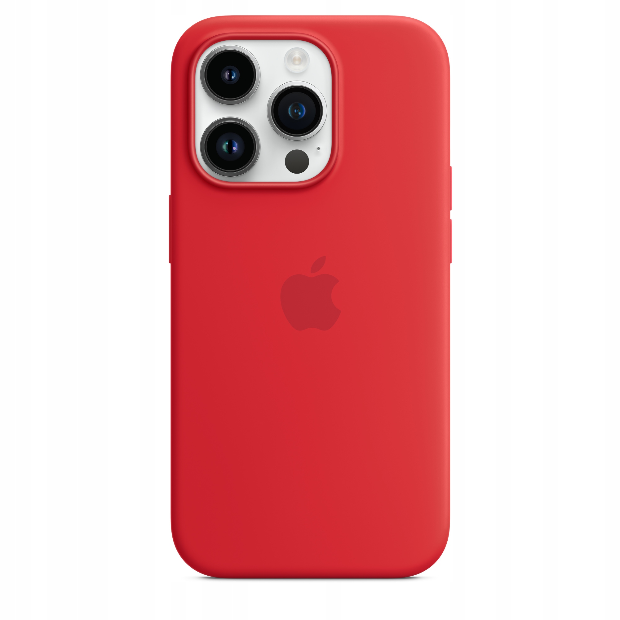 Etui Silikonowe Apple iPhone 14 Pro Czerwony Red MPTG3ZM/A MagSafe Plecki
