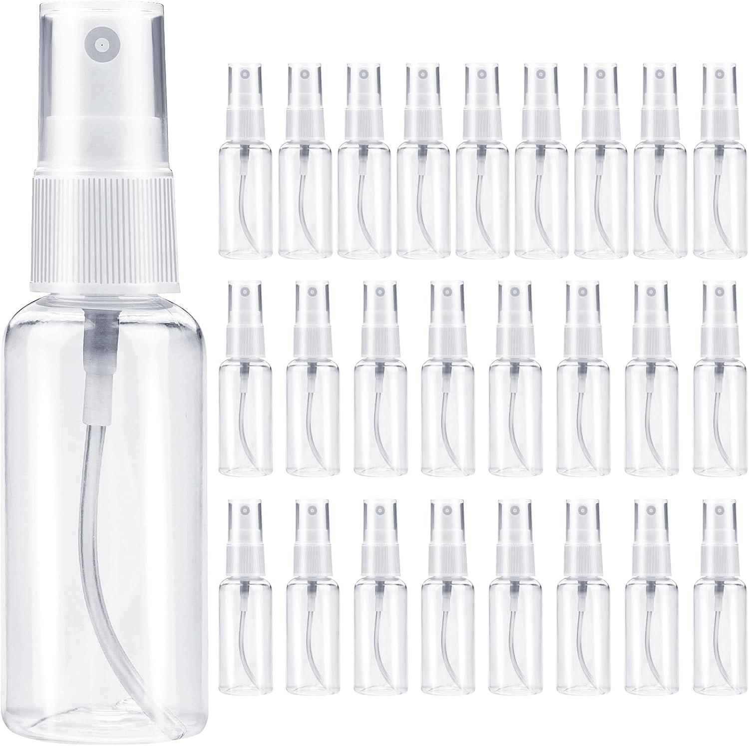 Lahvičky S Rozprašovačem 25 Kusů 50 ML Prázdné Plastové