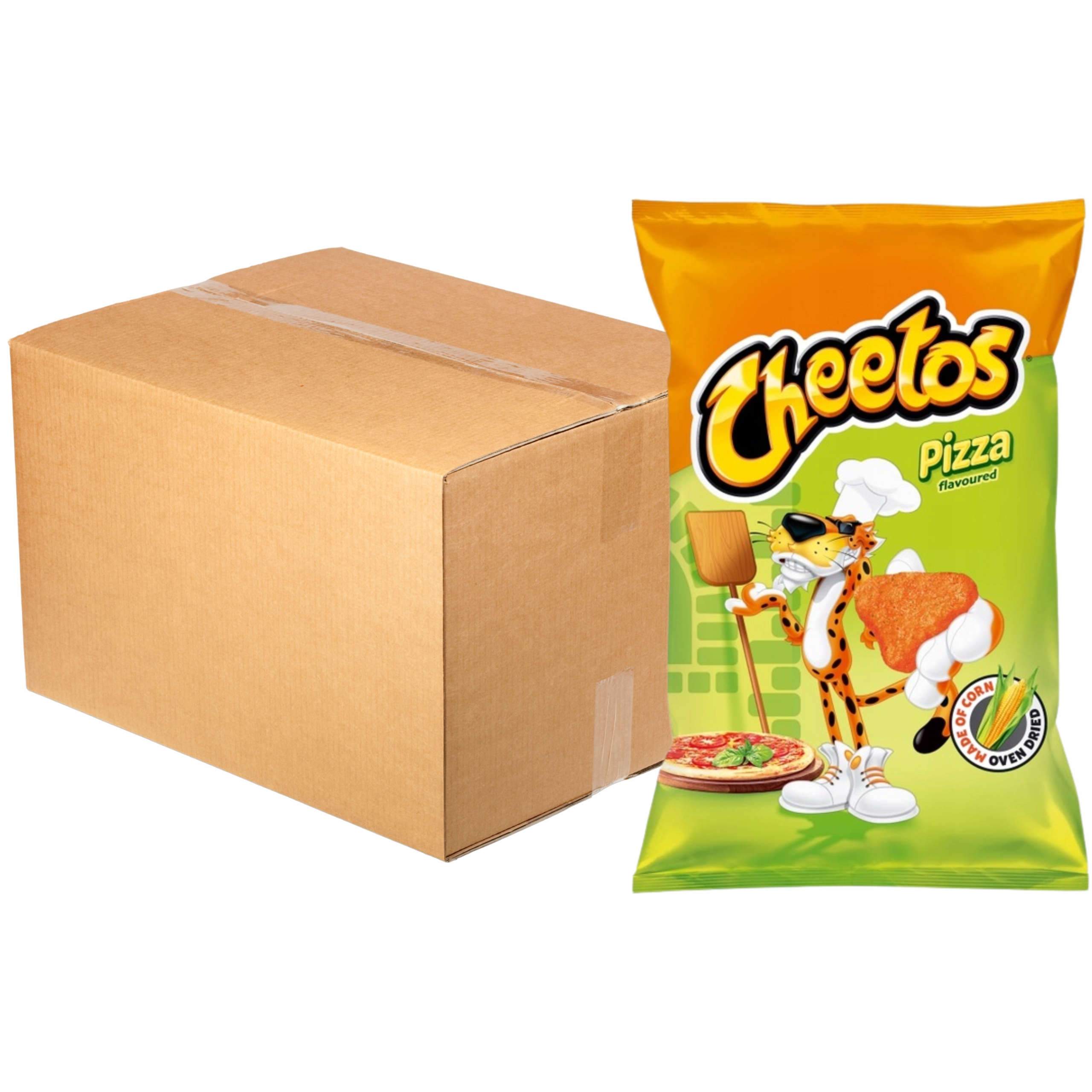 Cheetos Chrupki kukurydziane o smaku pizzy 85 g x 25 sztuk
