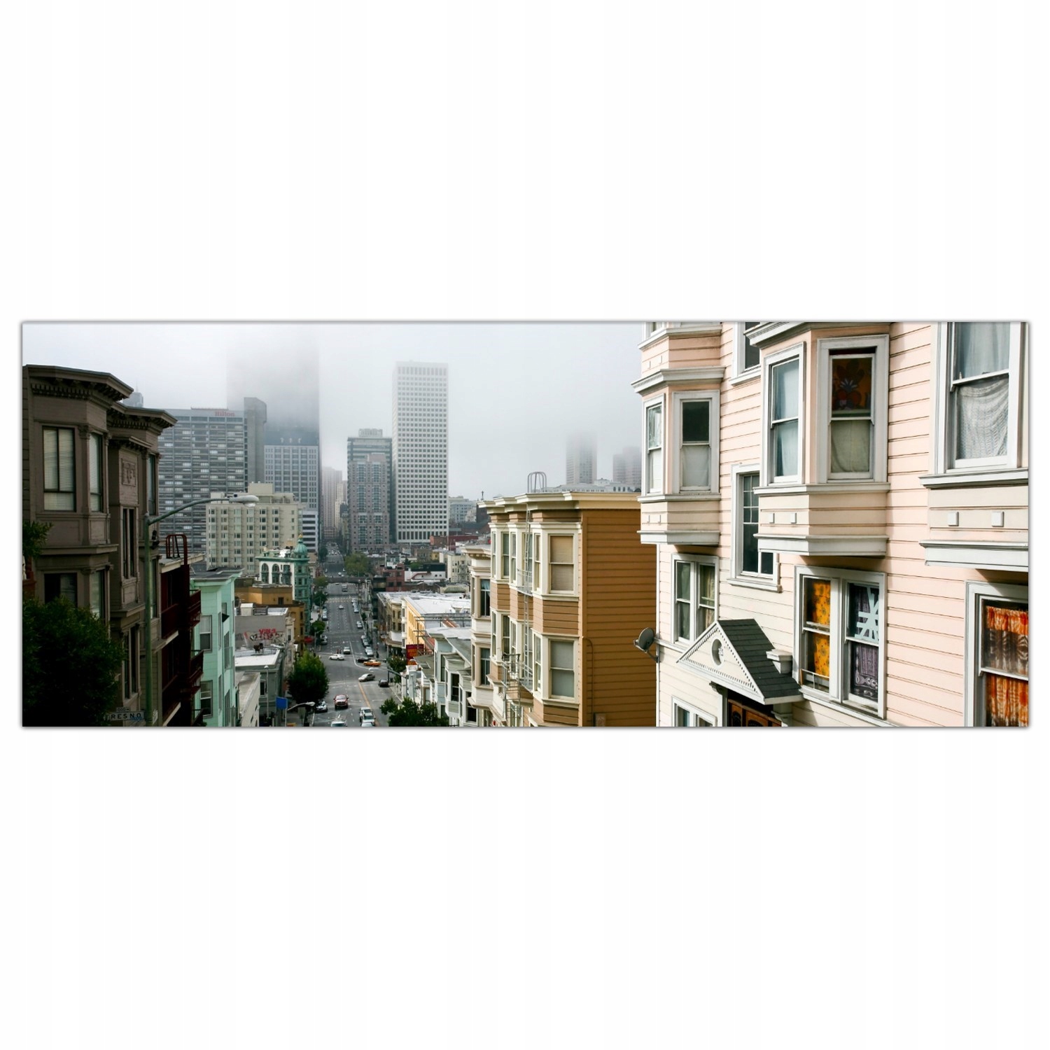 San Francisco Město 125x50 Skleněné panely kuchyně