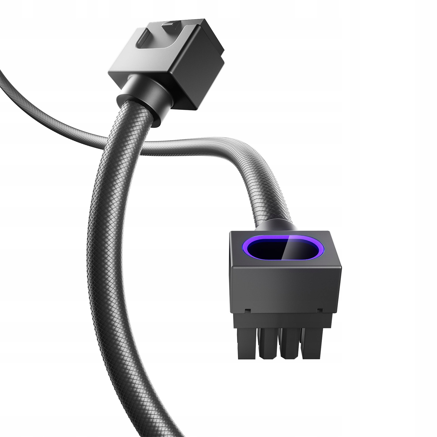 Przedłużacz do zasilacza 8 pin do płyty głównej Cpu Asiahorse czarny Argb