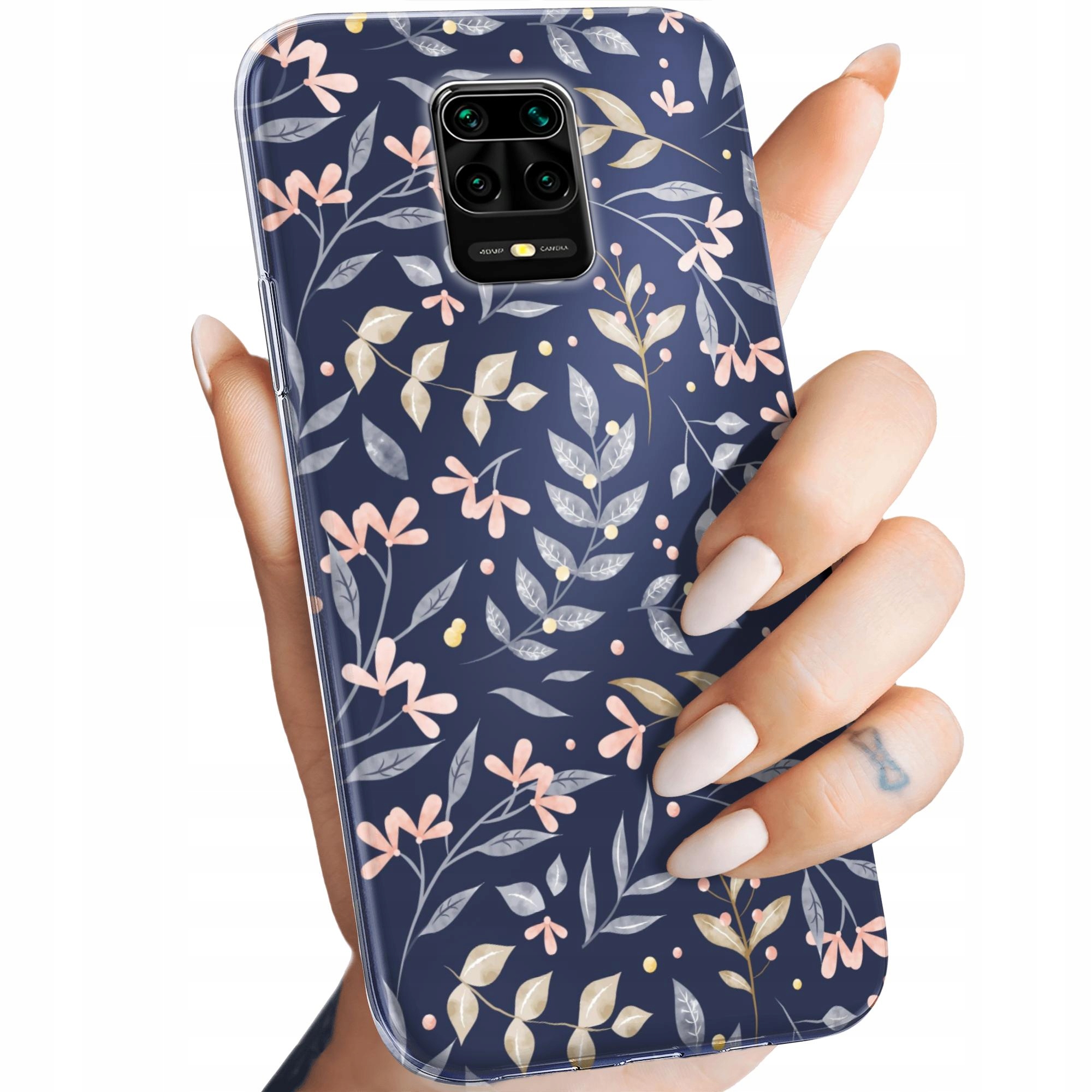 

Etui do Xiaomi Redmi Note 9 Pro Floral guma