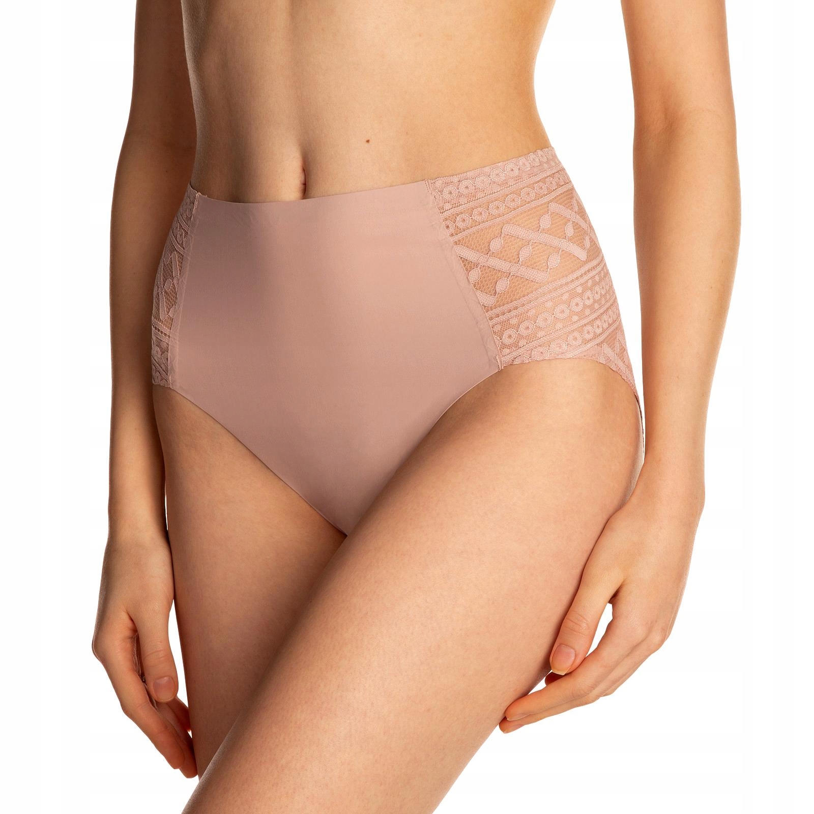 

Lama Figi damskie Laser Cut Zabudowane Koronka XL