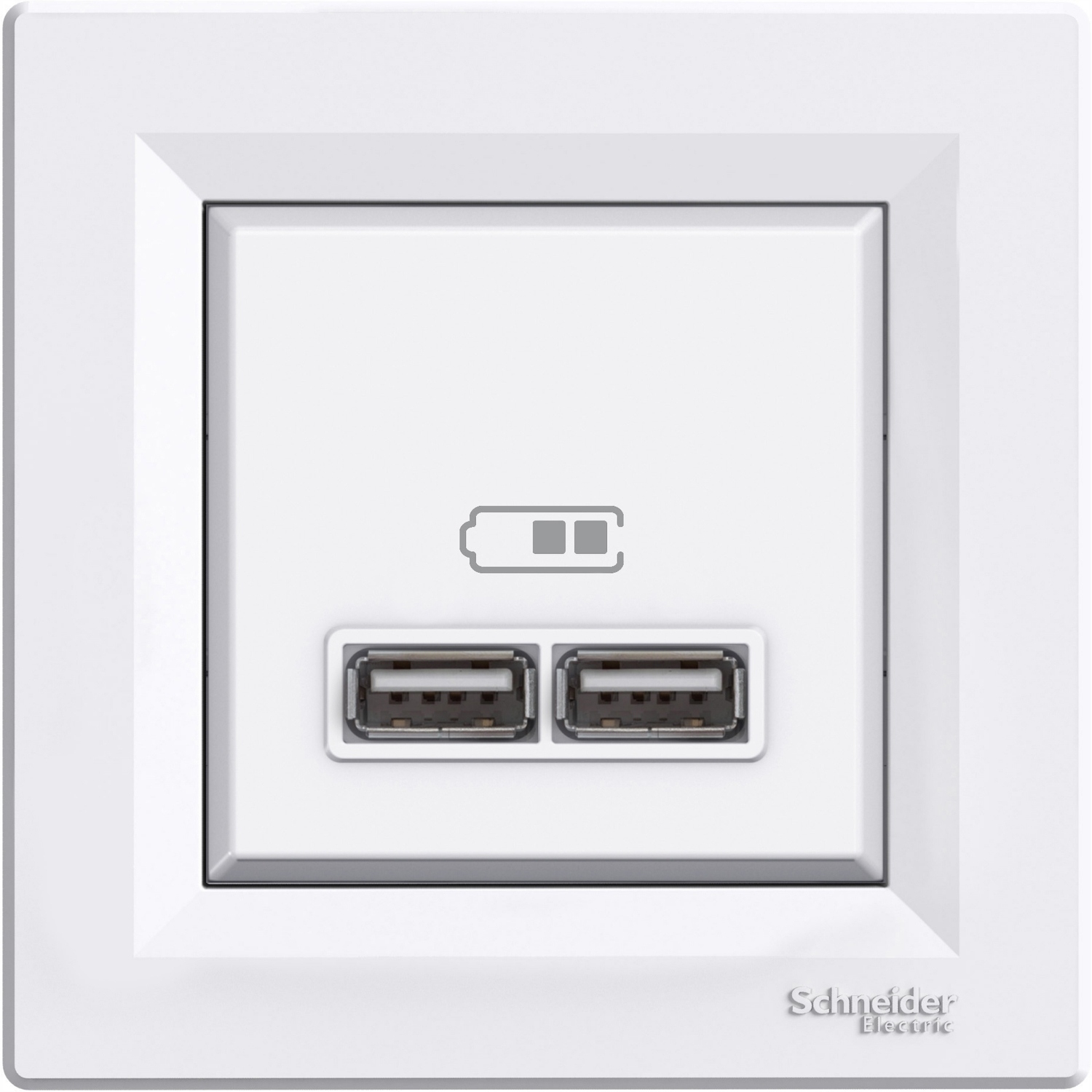 

Asfora Gniazdo z ładowarką Usb z ramką EPH2700221