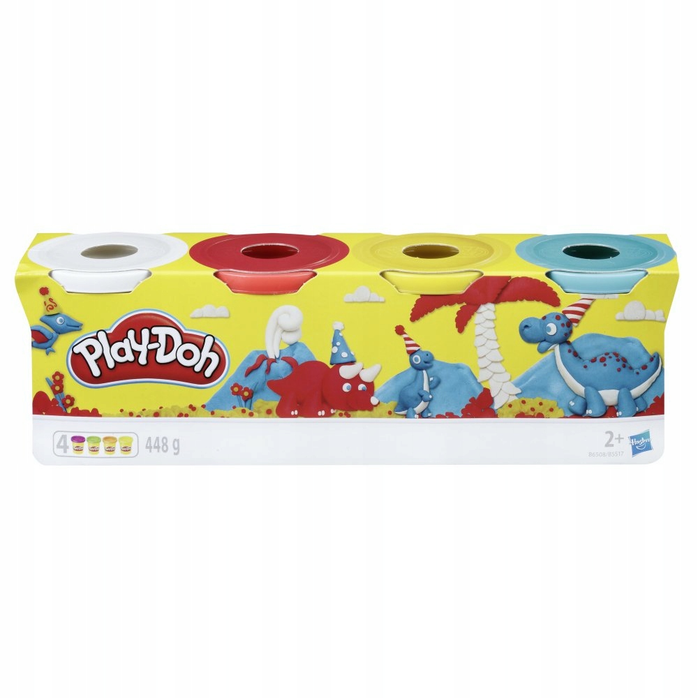 

Play-doh Ciastolina Tuby 4-pak Classic B6508