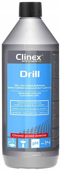 

Clinex Drill Żel Do Udrażniania Rur 1L