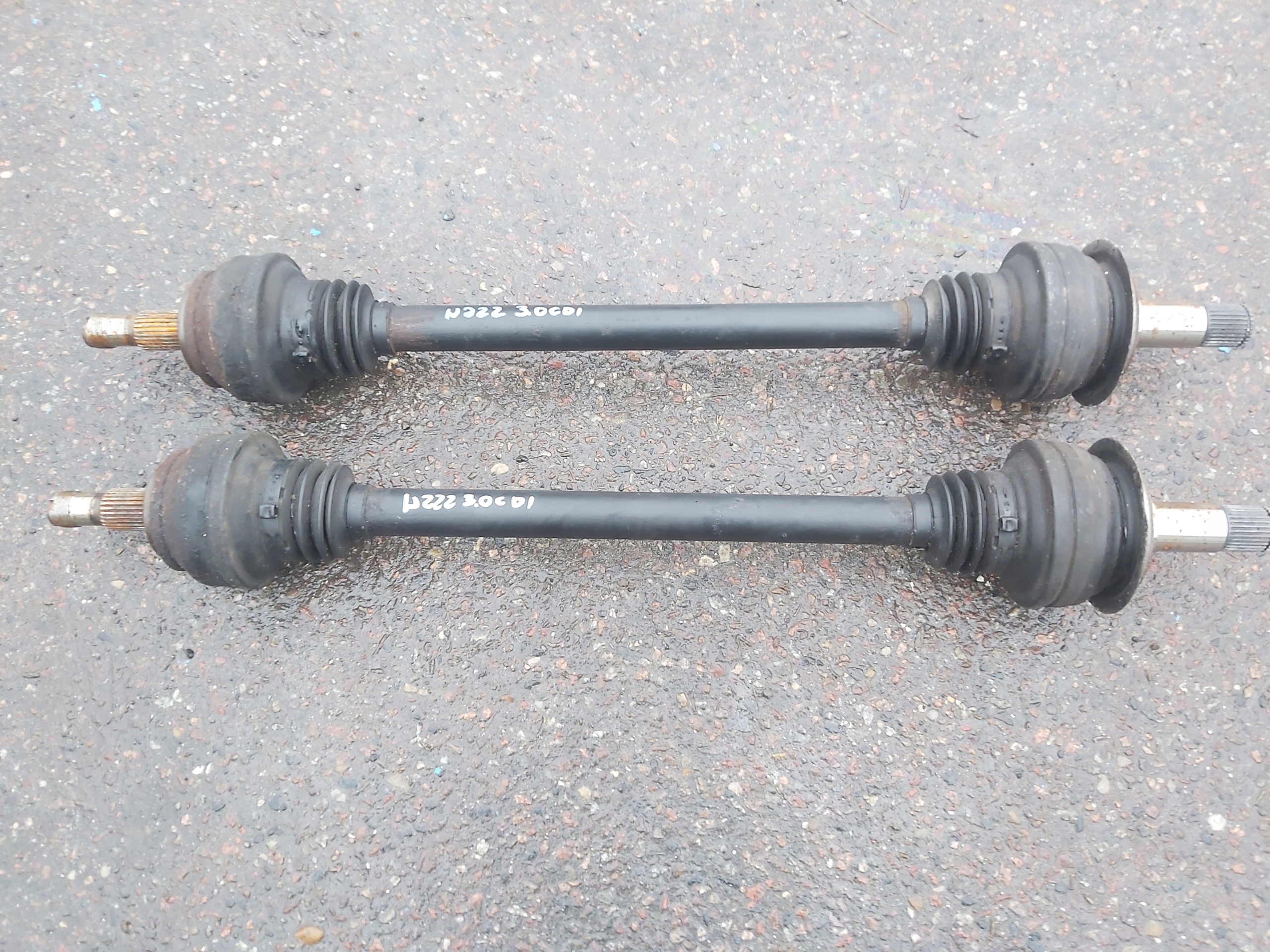 semi-axis rear part rear right left MERCEDES S W222 3.0CDI BDB!!