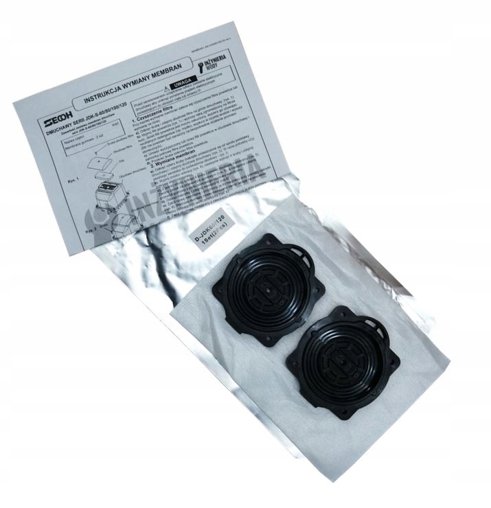 Oryginalne membrany dmuchawy pompy SECOH JDK-S-100 Producent Secoh