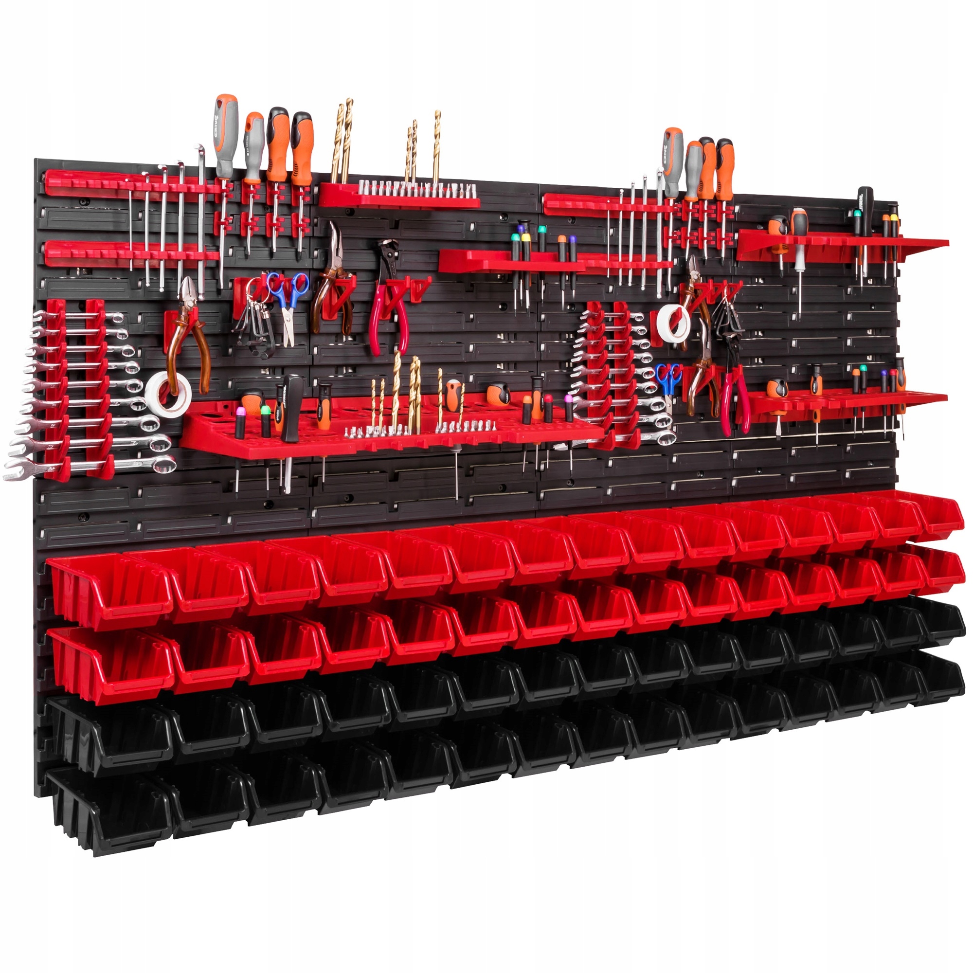 Dílenská tabule na nářadí 156 x 78 cm, stěna