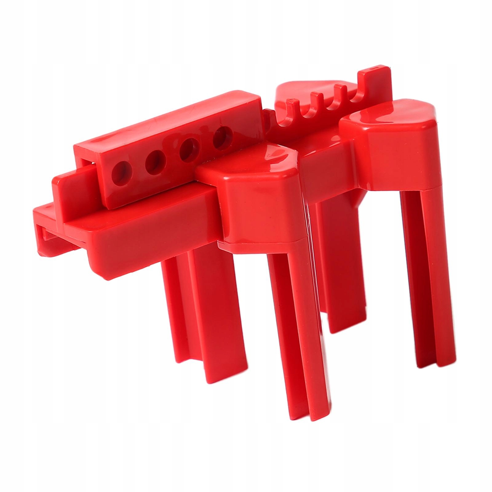 Blokada zaworu kulowego, trwała blokada rury