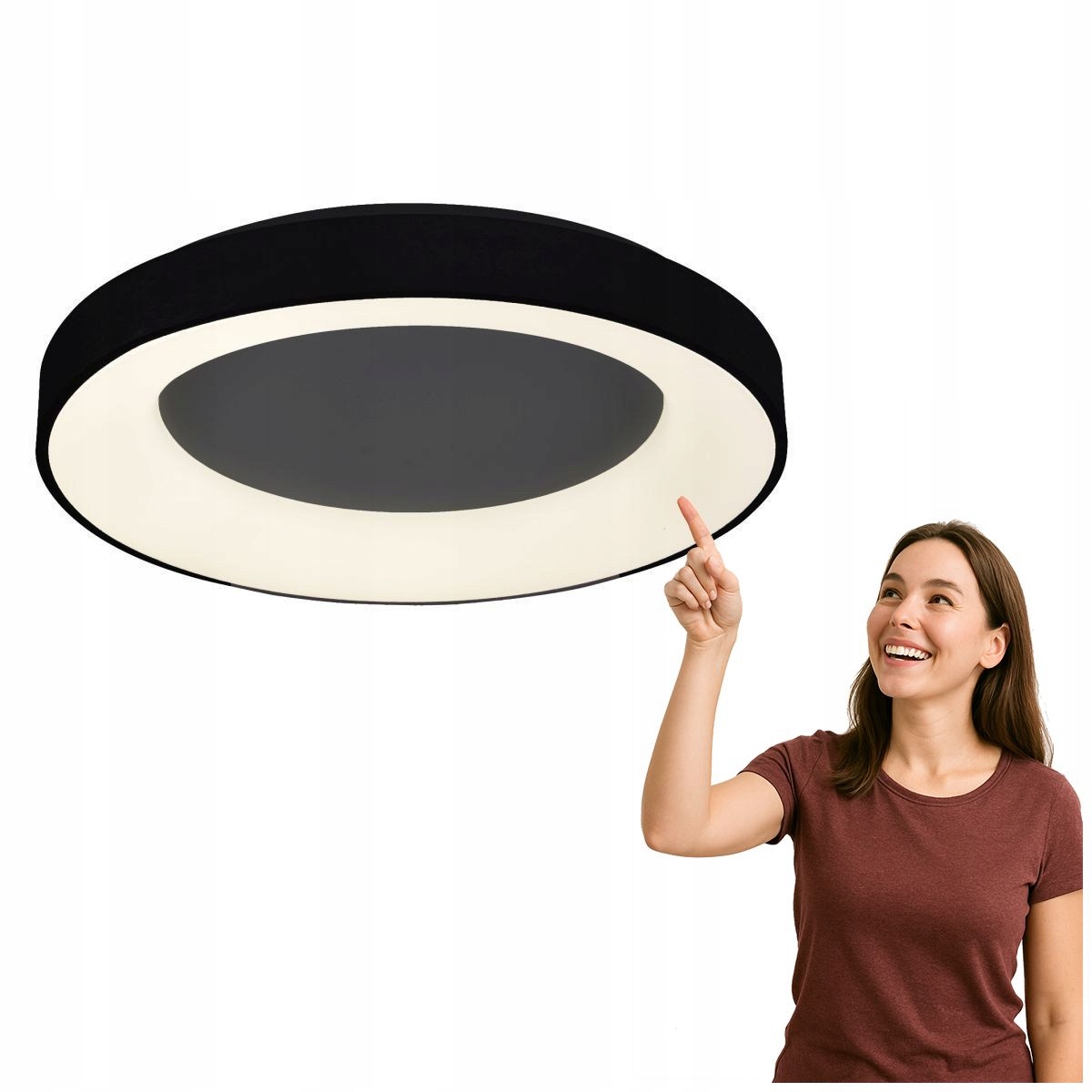 Stropné Svietidlo Italux Giulia 5304-840RC-BK-3