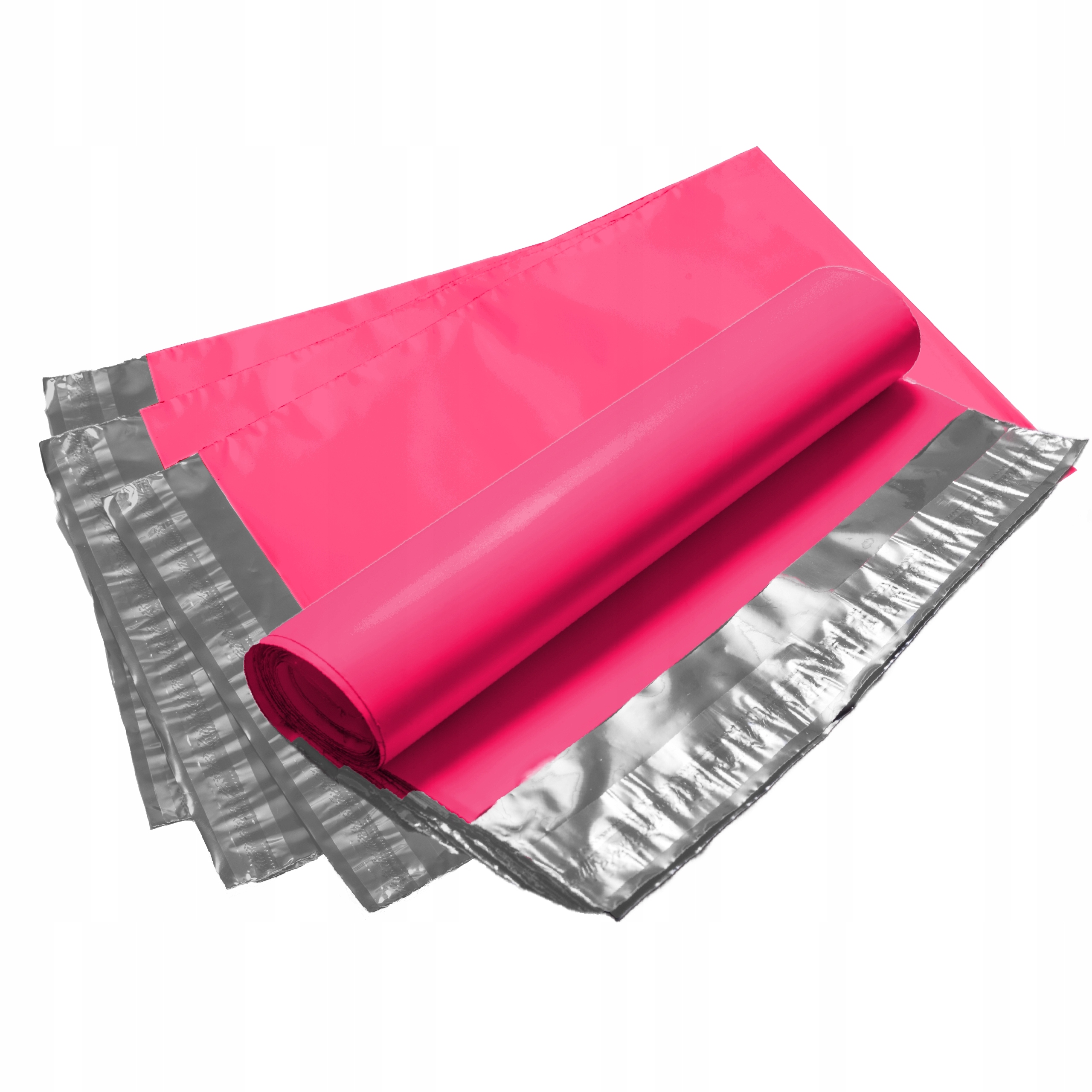 FOLIOPAKI KURIERSKIE Różowe B5 Foliopak 190x250 Mocne 50szt