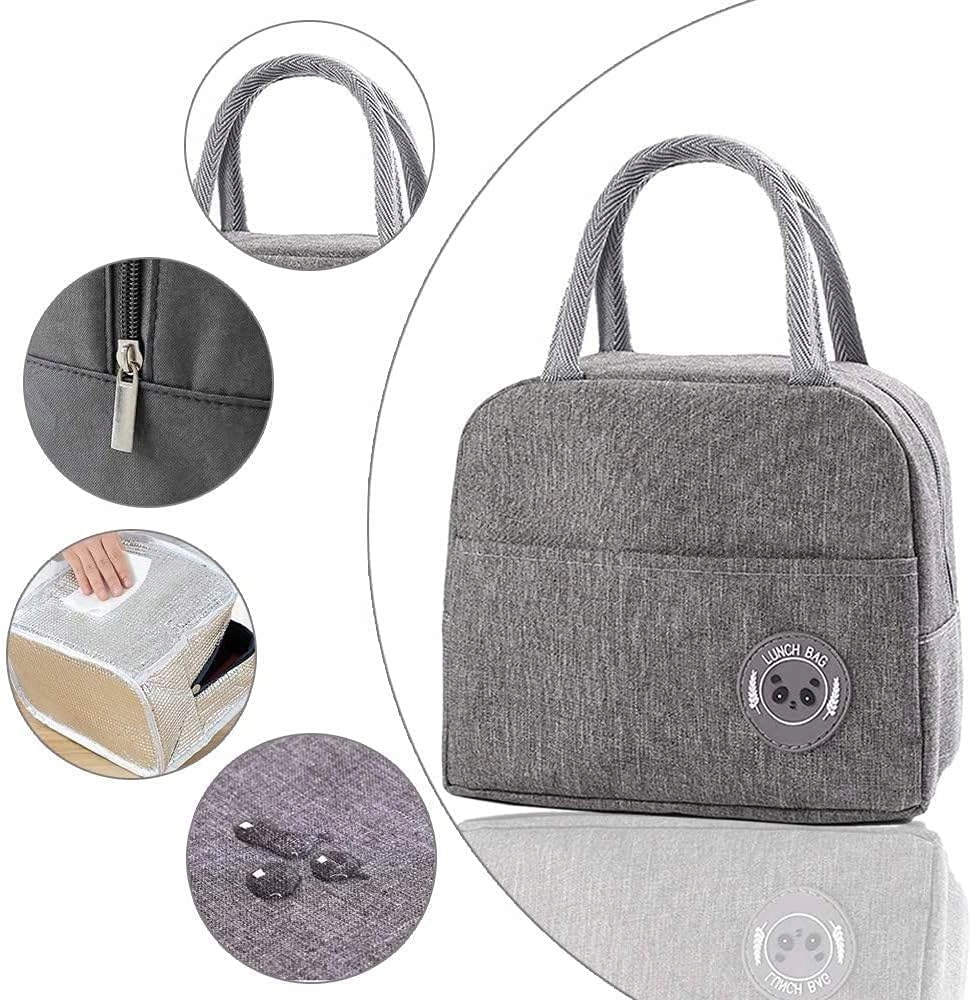 TORBA LUNCHBOX PIKNIKOWA NA ŚNIADANIE TERMICZNA IZOLACYJNA ŚNIADANIOWA Marka Azaris