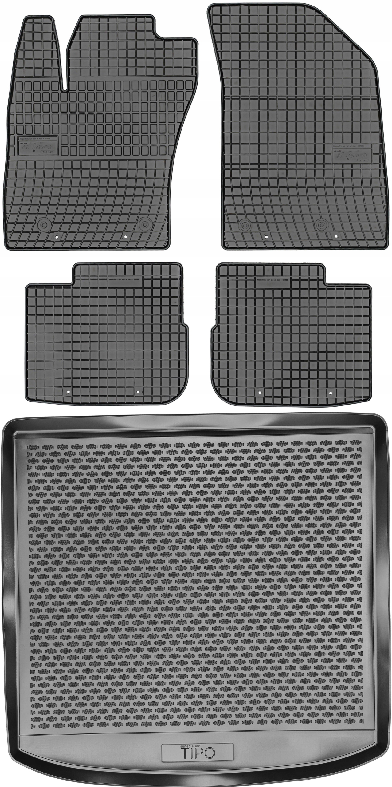 Fiat Tipo Kombi 2016 – rohož batožinového priestoru koberčeky