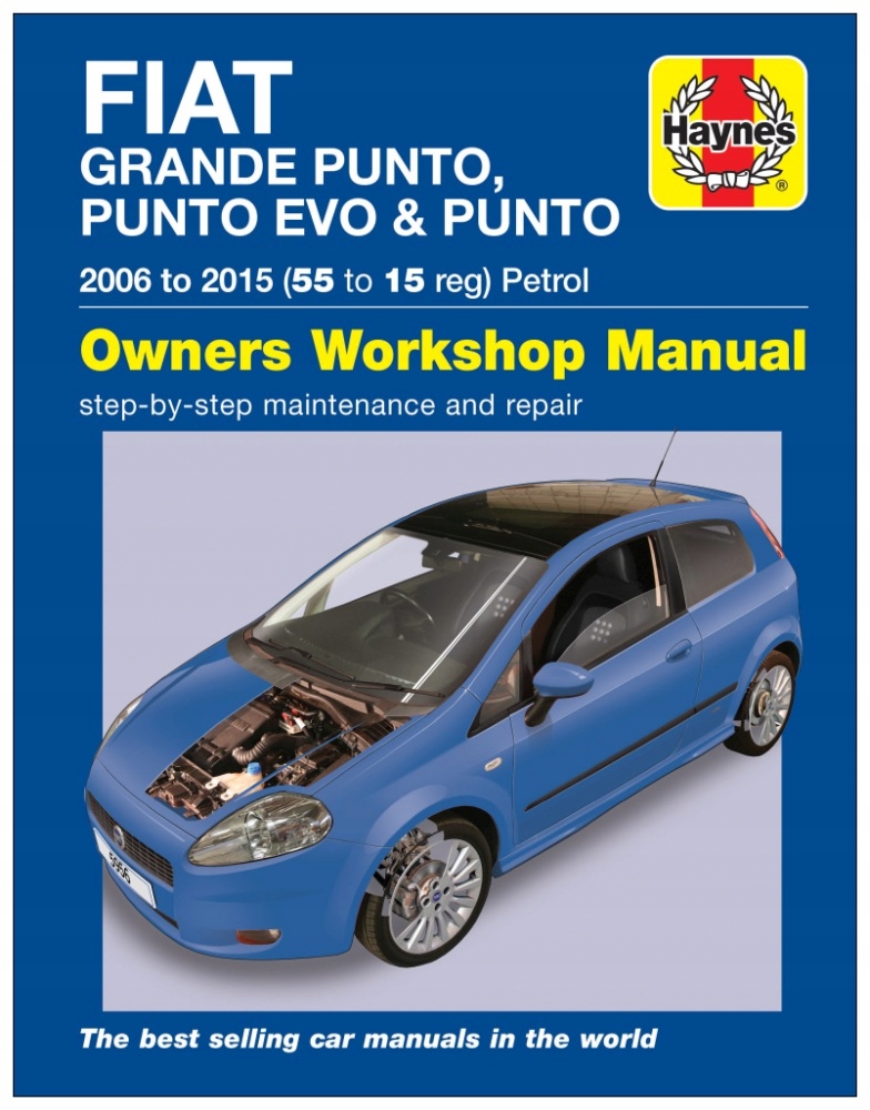 Fiat Grande Punto Punto Evo (2006-2015) instrukcja napraw Haynes