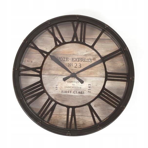 

Zegar Vintage wood 39cm