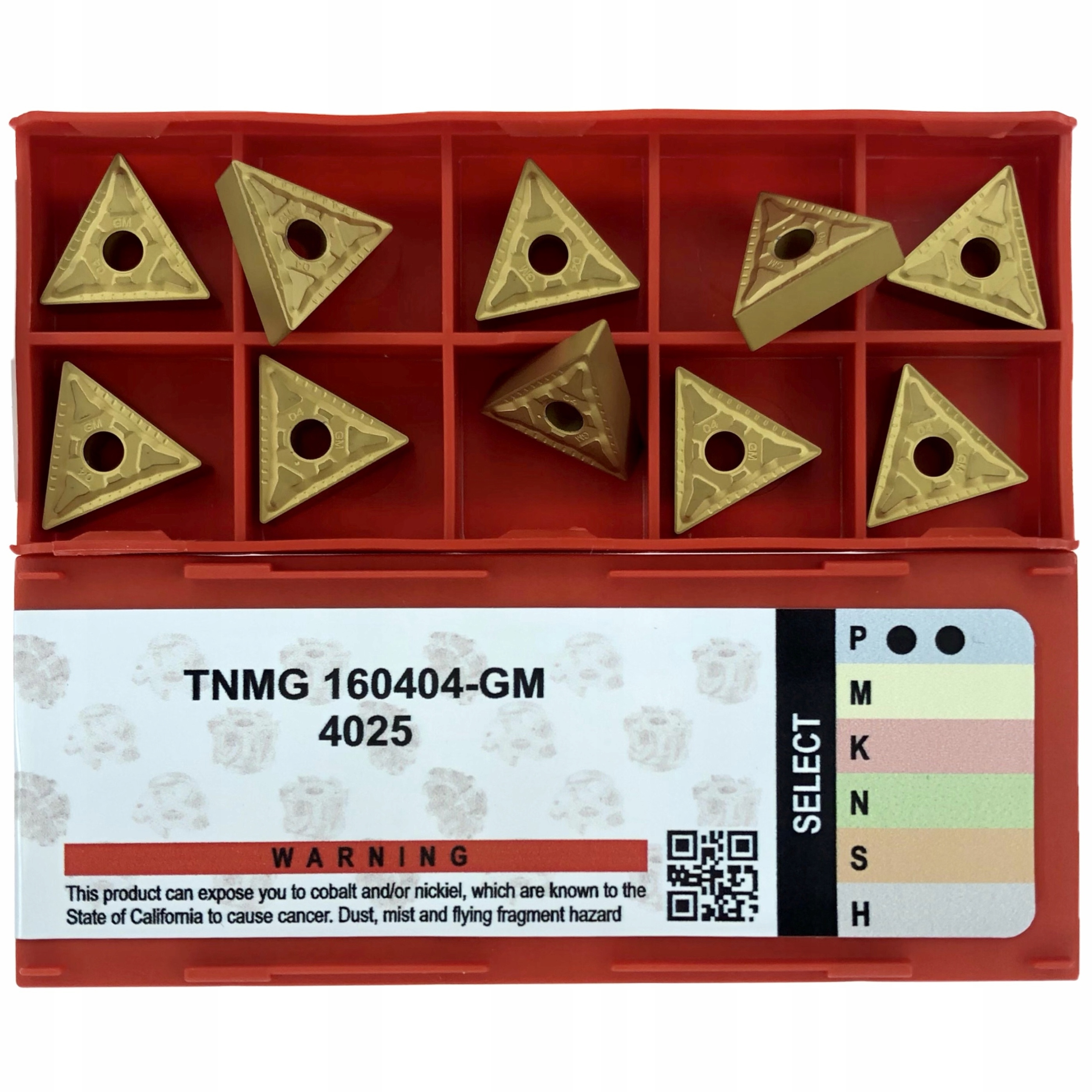 

Płytki węglikowe Tnmg 160404 Gm 4025 Stal