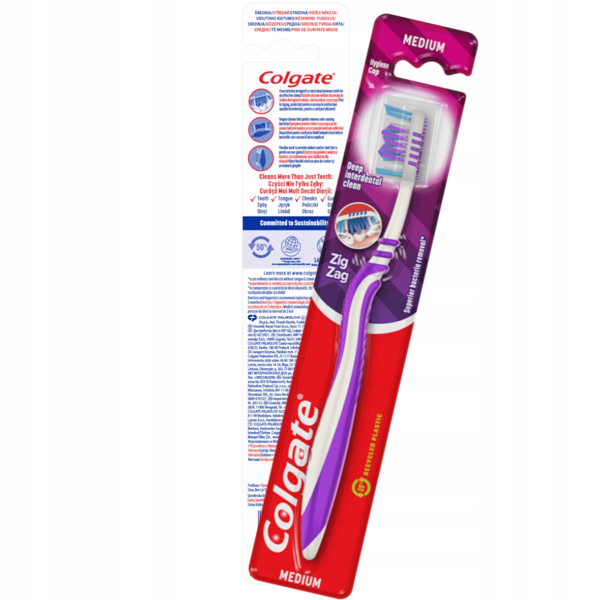 

Colgate Szczoteczka Zig Zag Medium Średnia 1szt