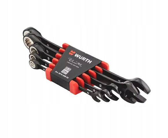 Wurth sada očkoplochých kľúčov s račňou 5 ks Rw Edition 2025