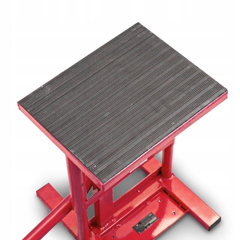 PODNOŚNIK STOJAK DO ENDURO MOTOCYKLA MOTOCROSS DO 150KG Czerwony Minimalna wysokość podnoszenia 30 mm