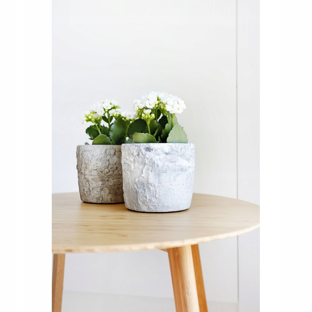 DONICZKA BETONOWA 10x9cm - beton architektoniczny Kształt okrągły