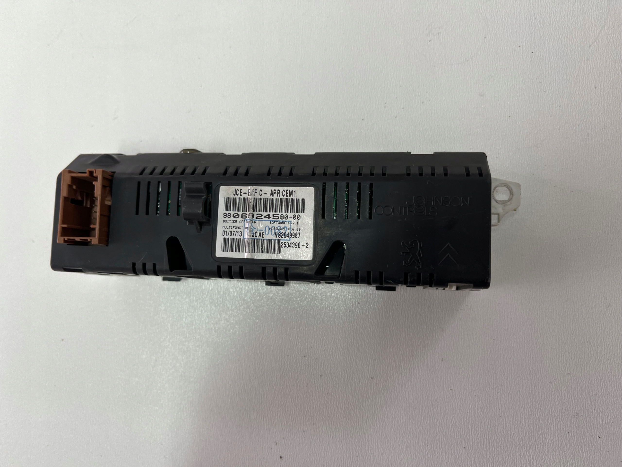 Display RADIA Citroen Peugeot 9806824580