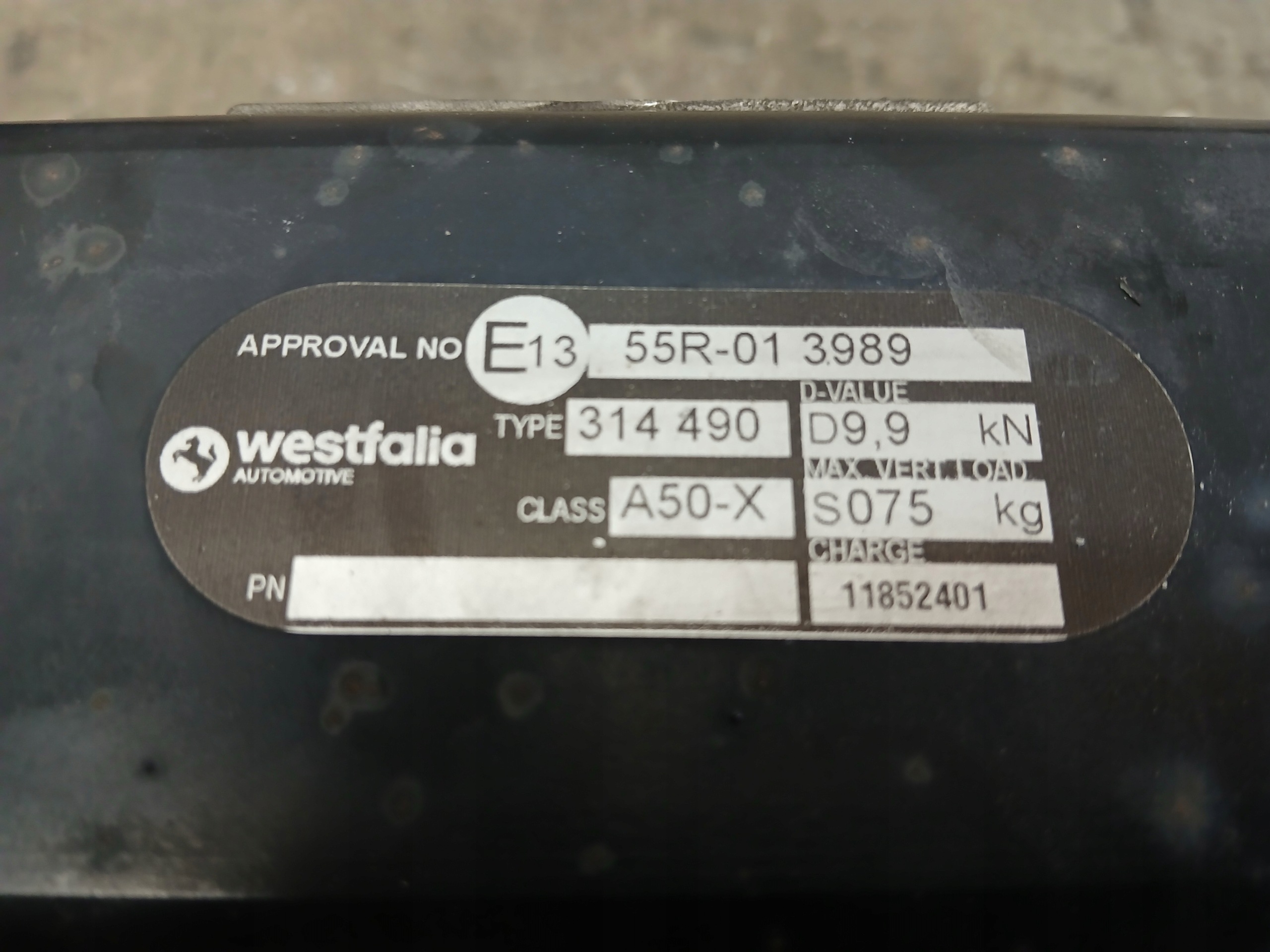 tow OPEL ASTRA K V 5 KOMBI 314490