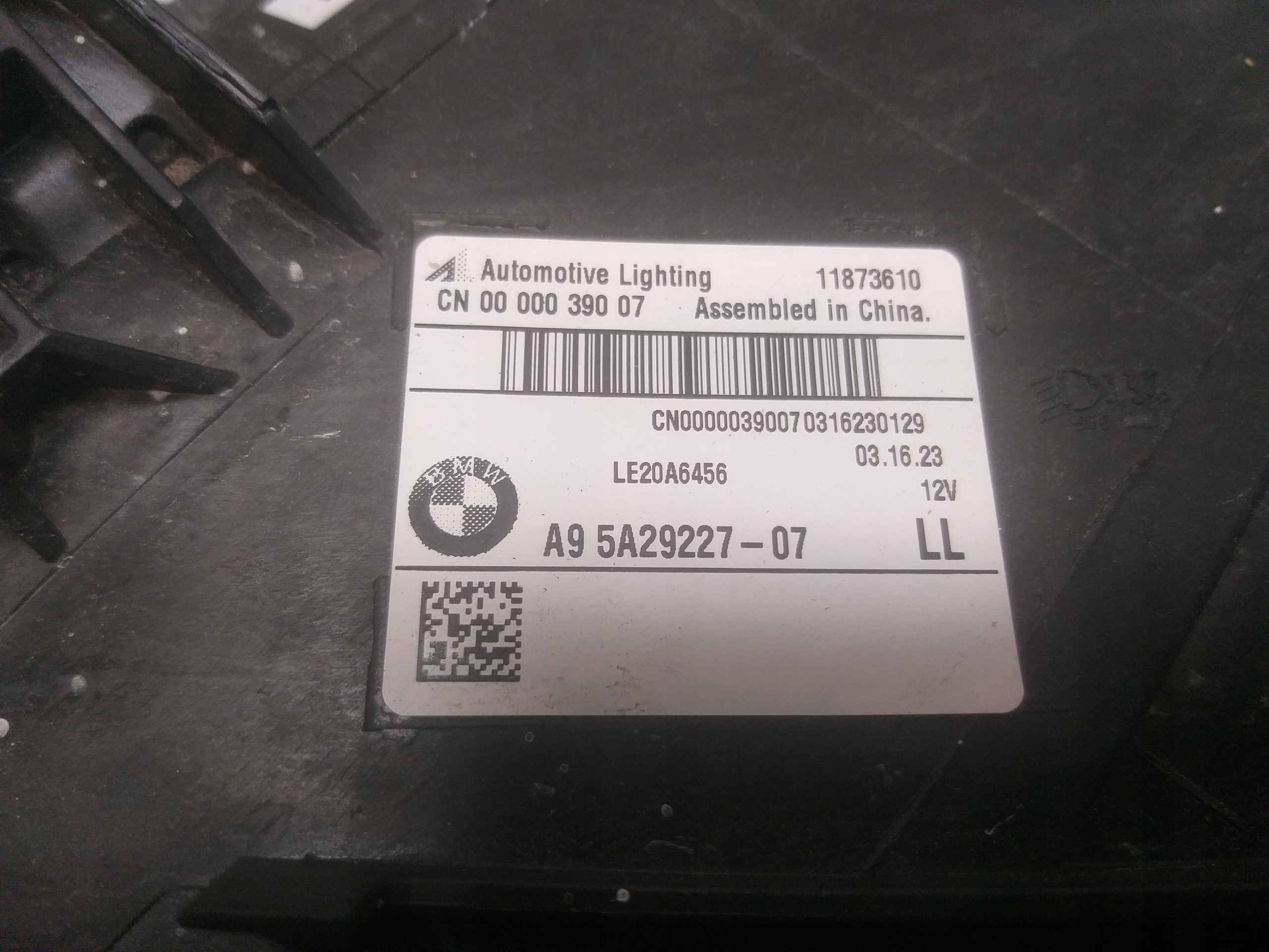 light front left BMW X3 G01 X4 G02 LIFT FULL LED A9 5A29227-07