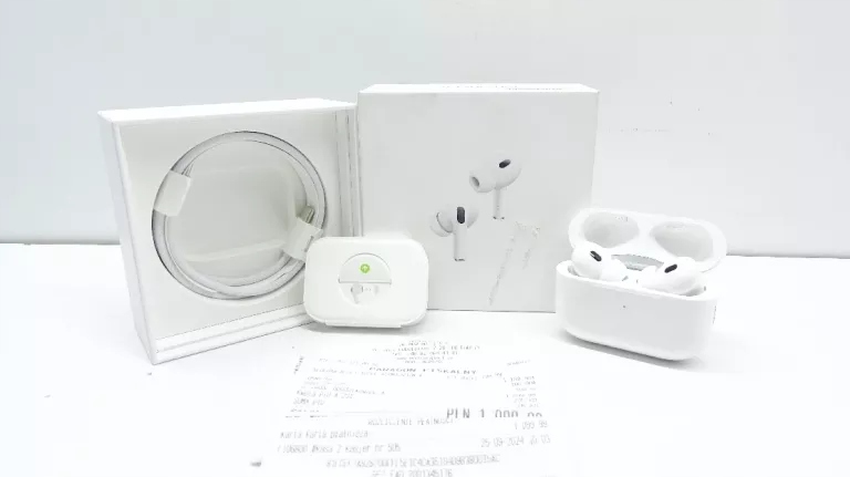 SŁUCHAWKI BT APPLE AIRPODS PRO 2 A3047 A3048 A2968 ZESTAW - Sklep, Opinie, Cena w Allegro.pl SŁUCHAWKI BT APPLE AIRPODS PRO 2 A3047 A3048 A2968 ZESTAW - Sklep, Opinie, Cena w Allegro.pl