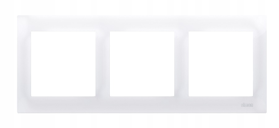 

Simon 54 Ramka Potrójna Biała Do Karton-gipsu