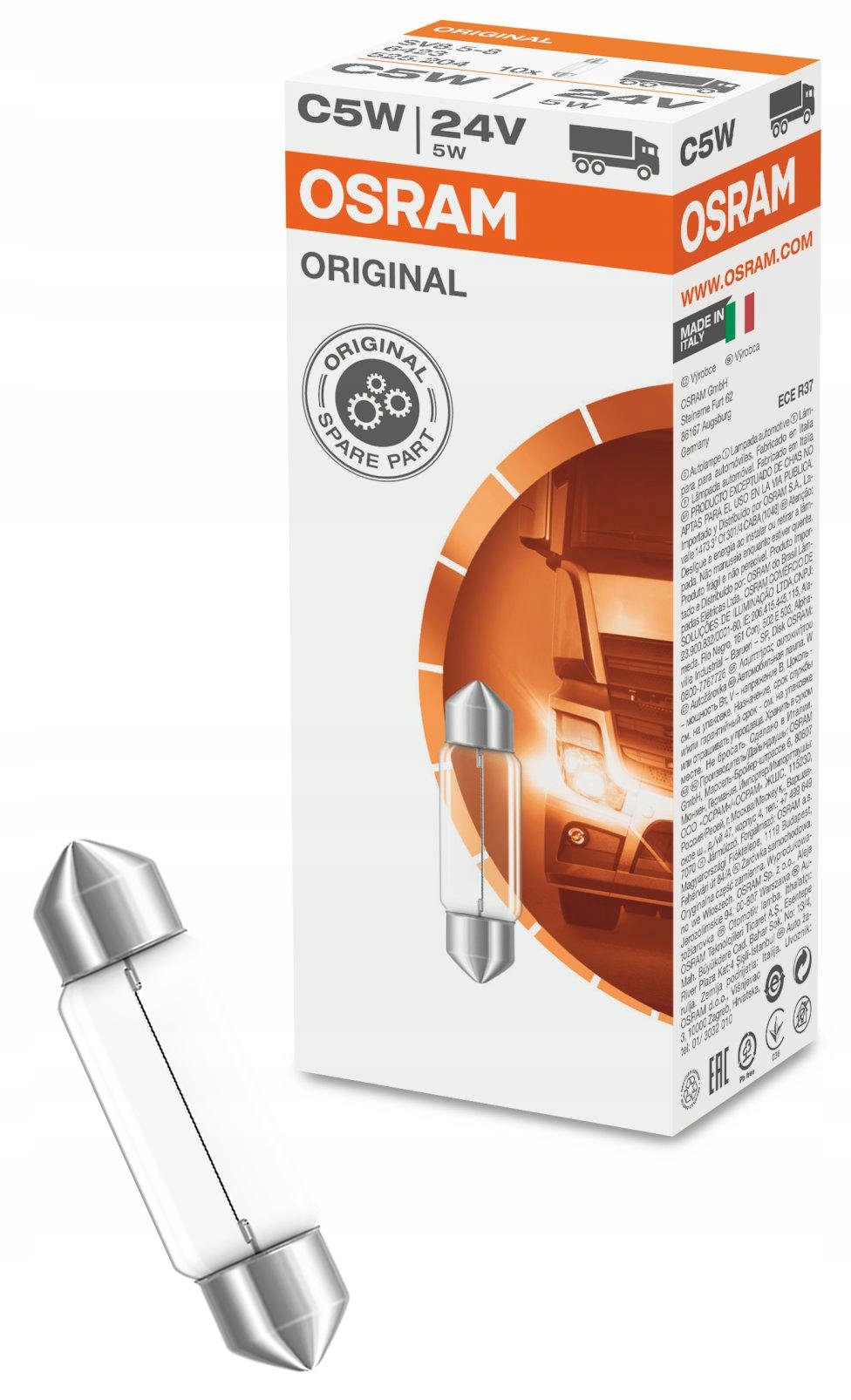 Osram Original Line Żarówka C5W 24V 5W