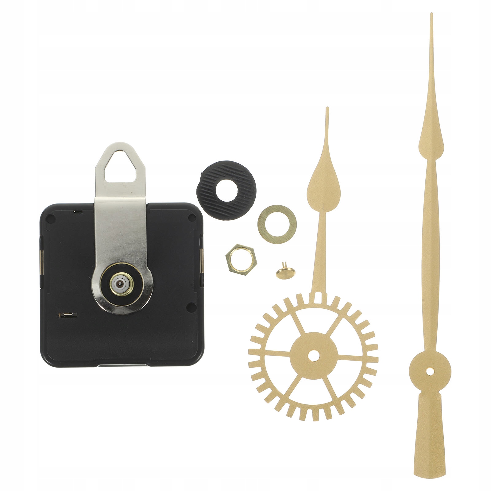 1ZEST ZESTAW DO ZEGARA DIY WIELOKOLOROWY Z PLASTIKOWYM MECHANIZMEM