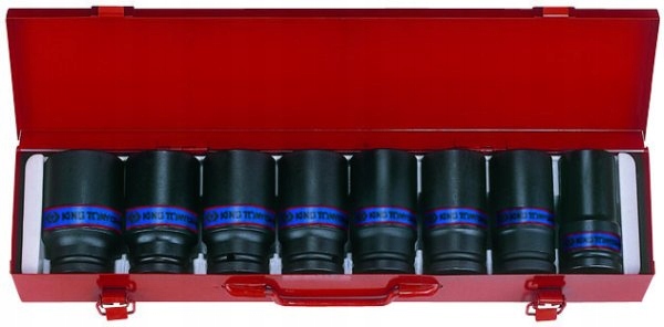 ZESTAW NASADEK UDAROWYCH 3/4 8cz. DŁUGIE 6-kąt. 26