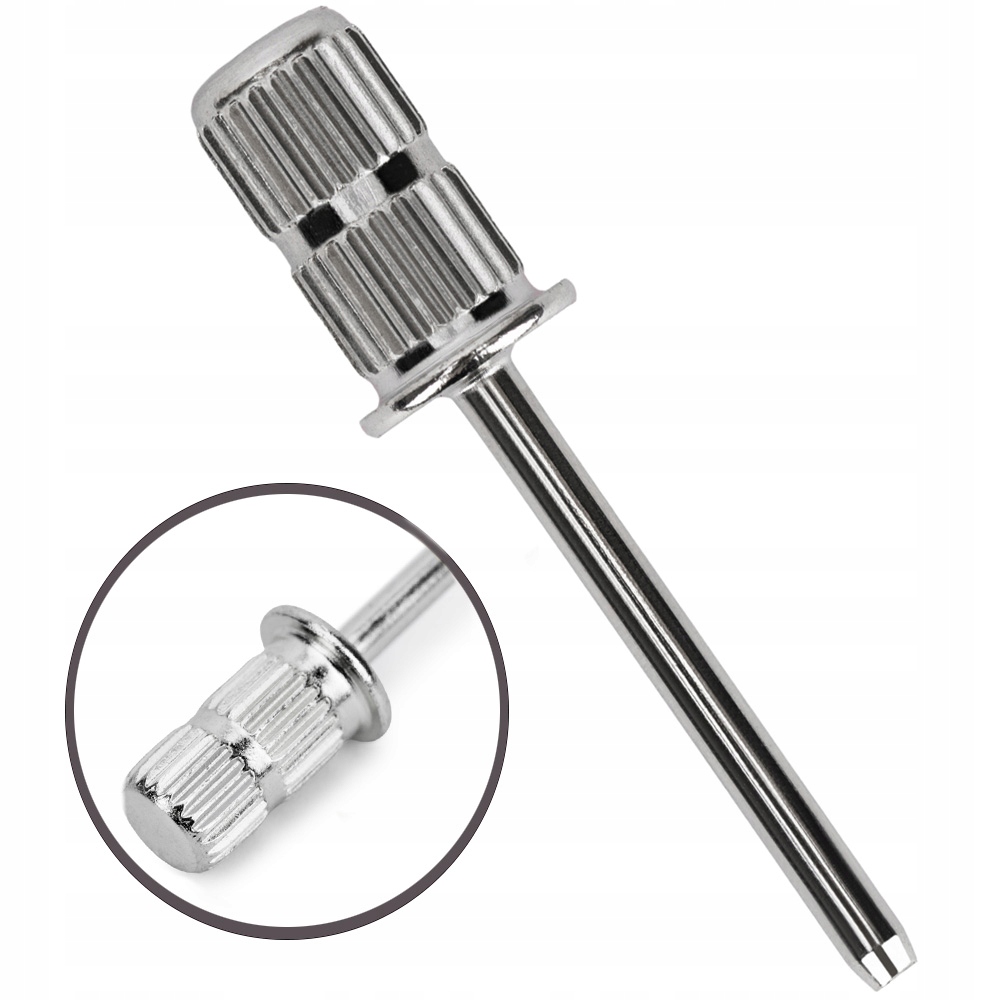 NOŚNIK TRZPIEŃ STALOWY NA KAPTURKI NAKŁADKI MANDREL WALEC