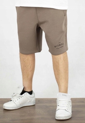 Kraťasy Pit Bull Sampson tmavě béžové