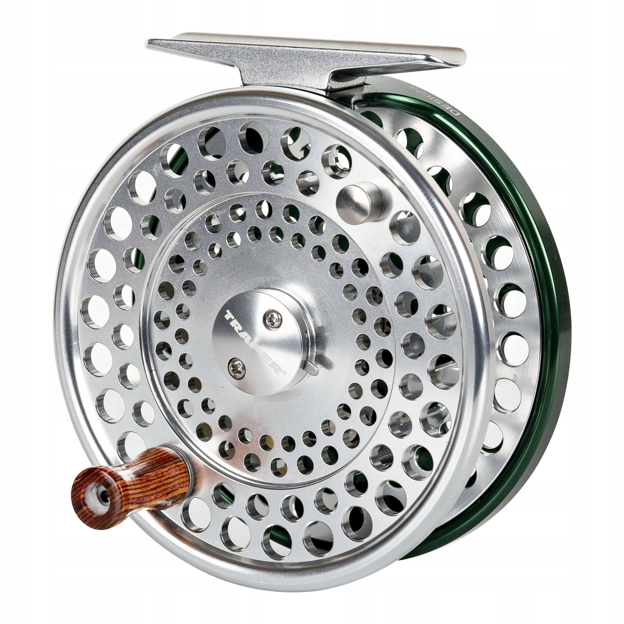Kołowrotek Muchowy Traper Creek Classic 4/6 Green Silver