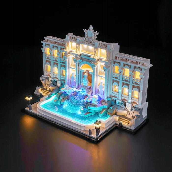 Oświetlenie Led do Lego Fontanna di Trevi 21062 (nie zawiera zestawu Lego)
