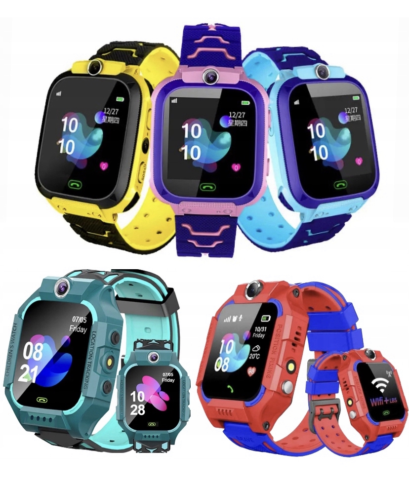 SMARTWATCH ZEGAREK DLA DZIECI LOKALIZATOR PODSŁUCH WYKONYWANIE POŁĄCZEŃ