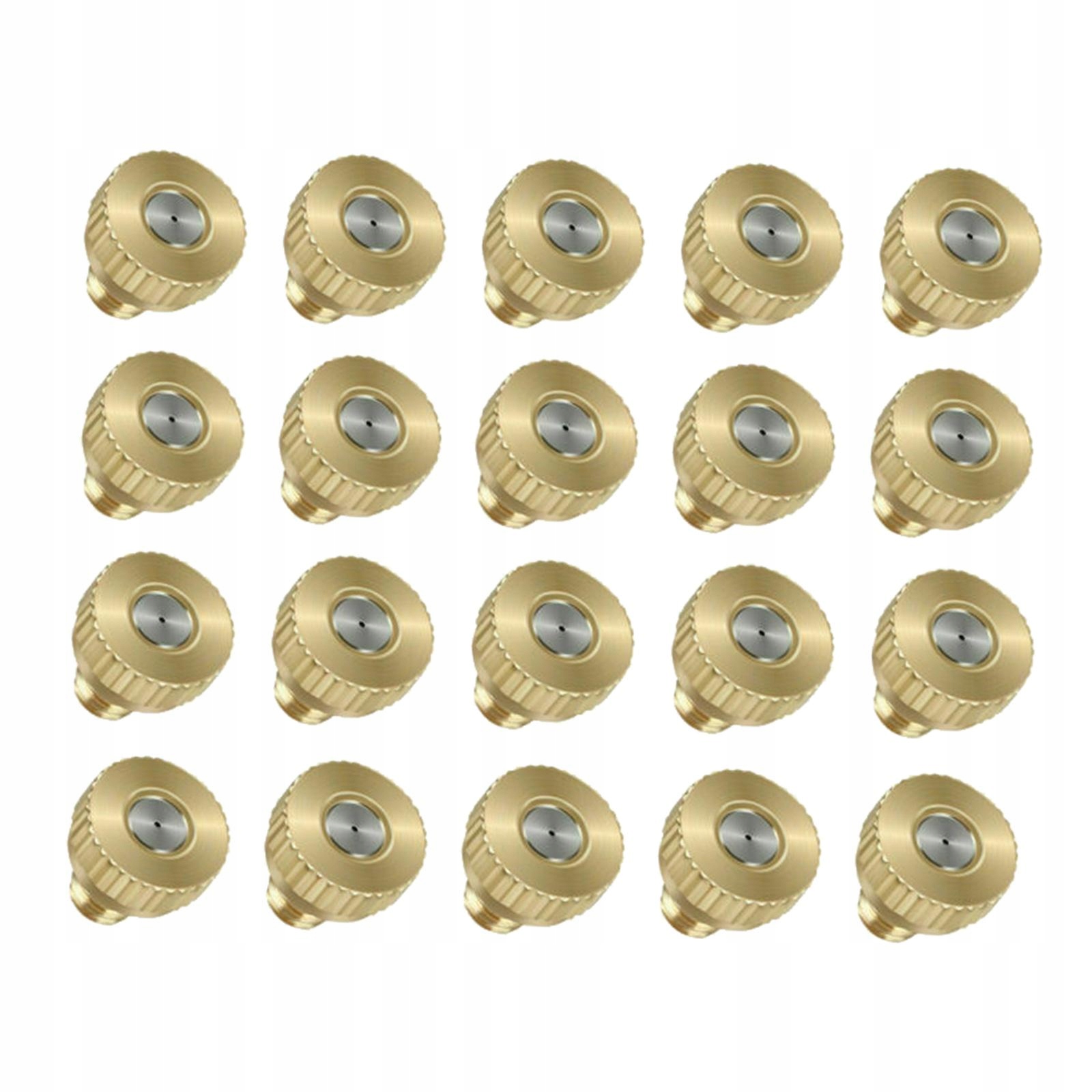 20 Pack Brass Misting Nozzles Replacement Heads