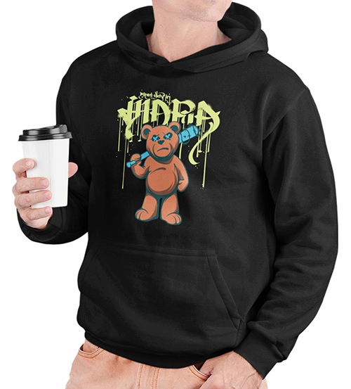 Mikina s kapucí Teddy vel. XL