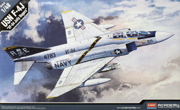 Academy 12529 Usn F-4J VF-84 Jolly Rogers 1:72