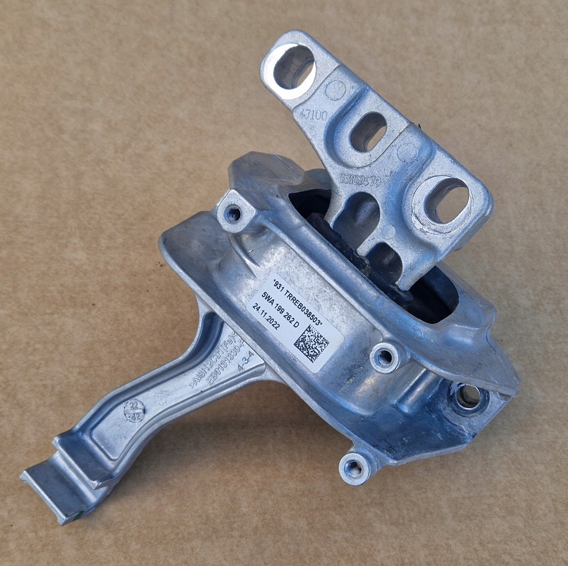 airbag engine mount VW SKODA 5WA199262D new original