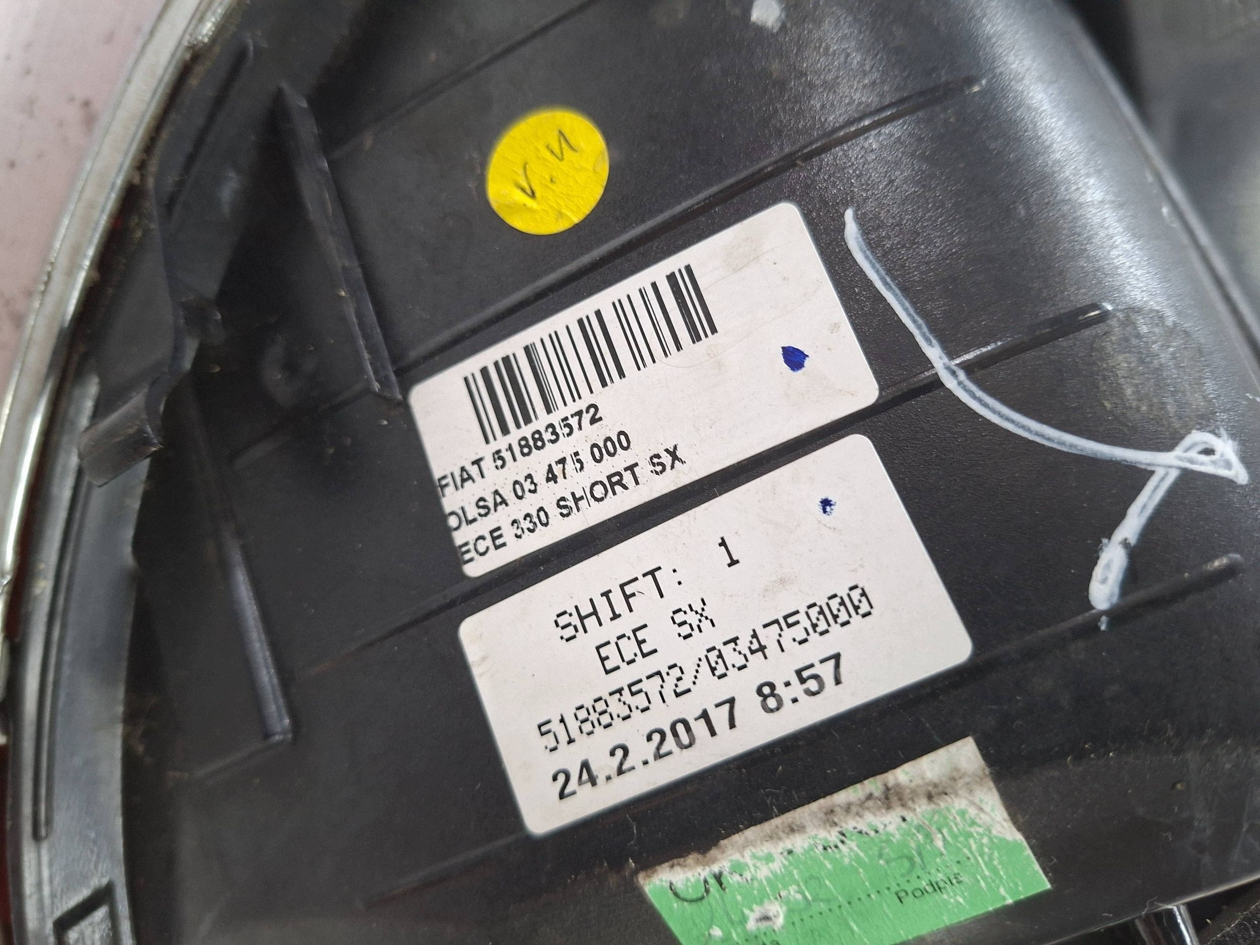 light rear left 51883572 FIAT 500L 2012