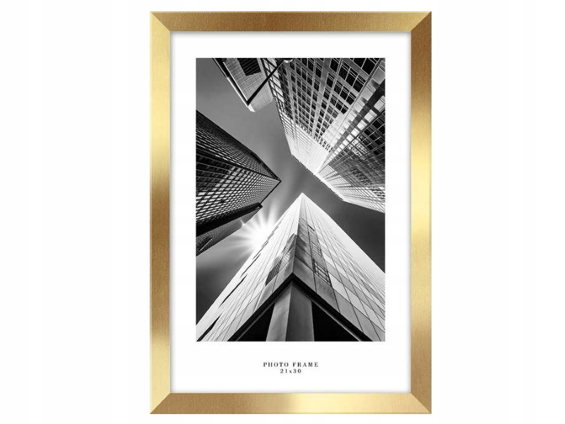 Ramka FLORYDA 21x30 Złota