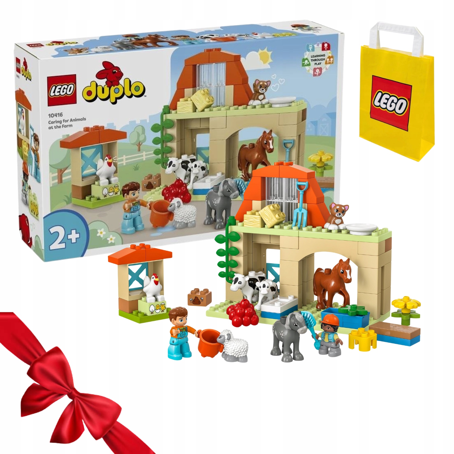 Zestaw Klocków Lego Duplo 10416 Opieka Nad Zwierzętami Na Farmie
