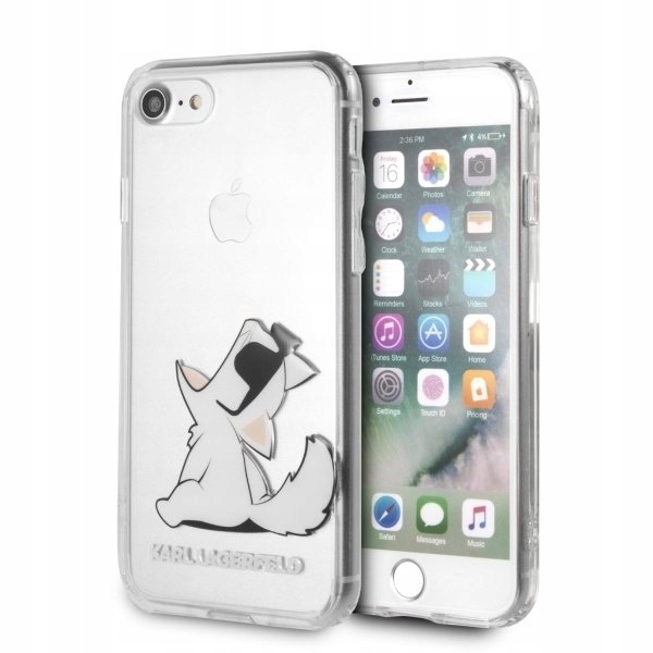 

Etui Karl Lagerfeld do iPhone 7/8 hardcase Clear